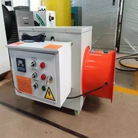 Drivhus elektrisk oppvarming avtrekksvifte varmeutstyr